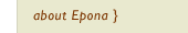 about Epona